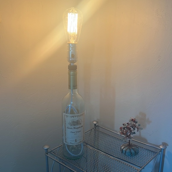 Wine bottle lamp Santa Margherita Pinot Grigio - Picture 3 of 6